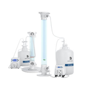 Repligen SpectraFlo Dynamic Dialysis system configured for high‑volume automated buffer exchange and sample purification in bioprocessing applications.
