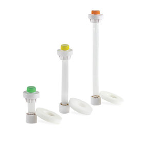 Repligen ready‑to‑use dialysis devices made with high‑purity Biotech Grade CE membranes, available in multiple MWCOs and designed for convenient, closure‑free dialysis with excellent sample recovery.