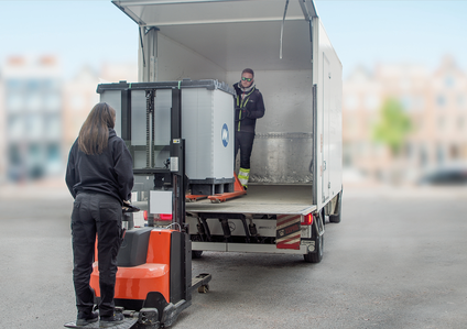 The ProConnex MixOne Secure Carrier is approved for truck transport. 