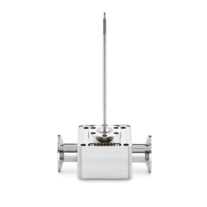Repligen FlowVPX 10 mm GxP‑compatible in‑line flow cell for UV‑based process analytical technology measurements.