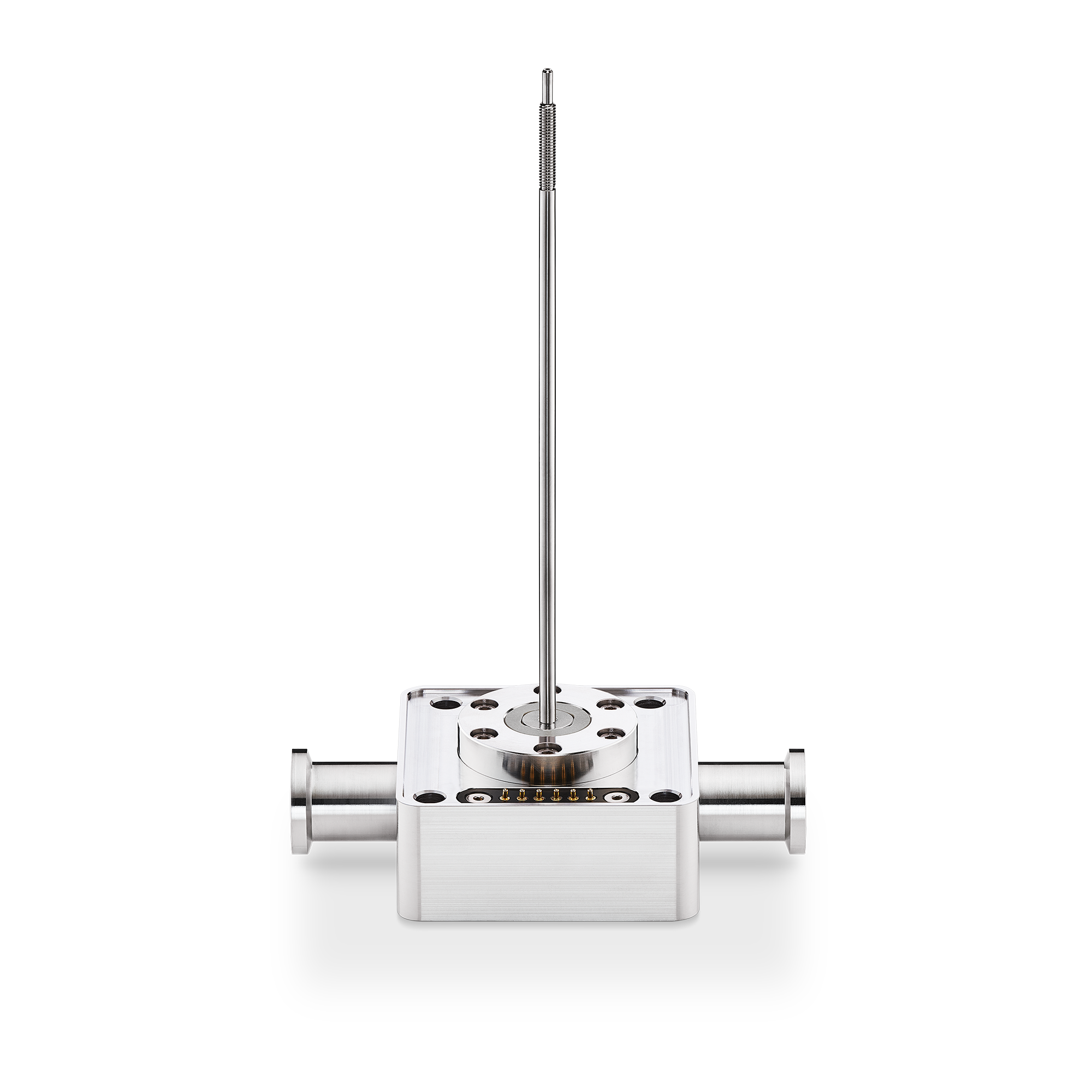 Repligen PATsmart FlowVPX 10 mm flow cell component for in‑line process analytical technology measurements.