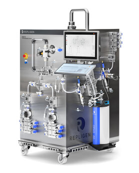 KRM 10 Chromatography System with OPUS pre-packed column 