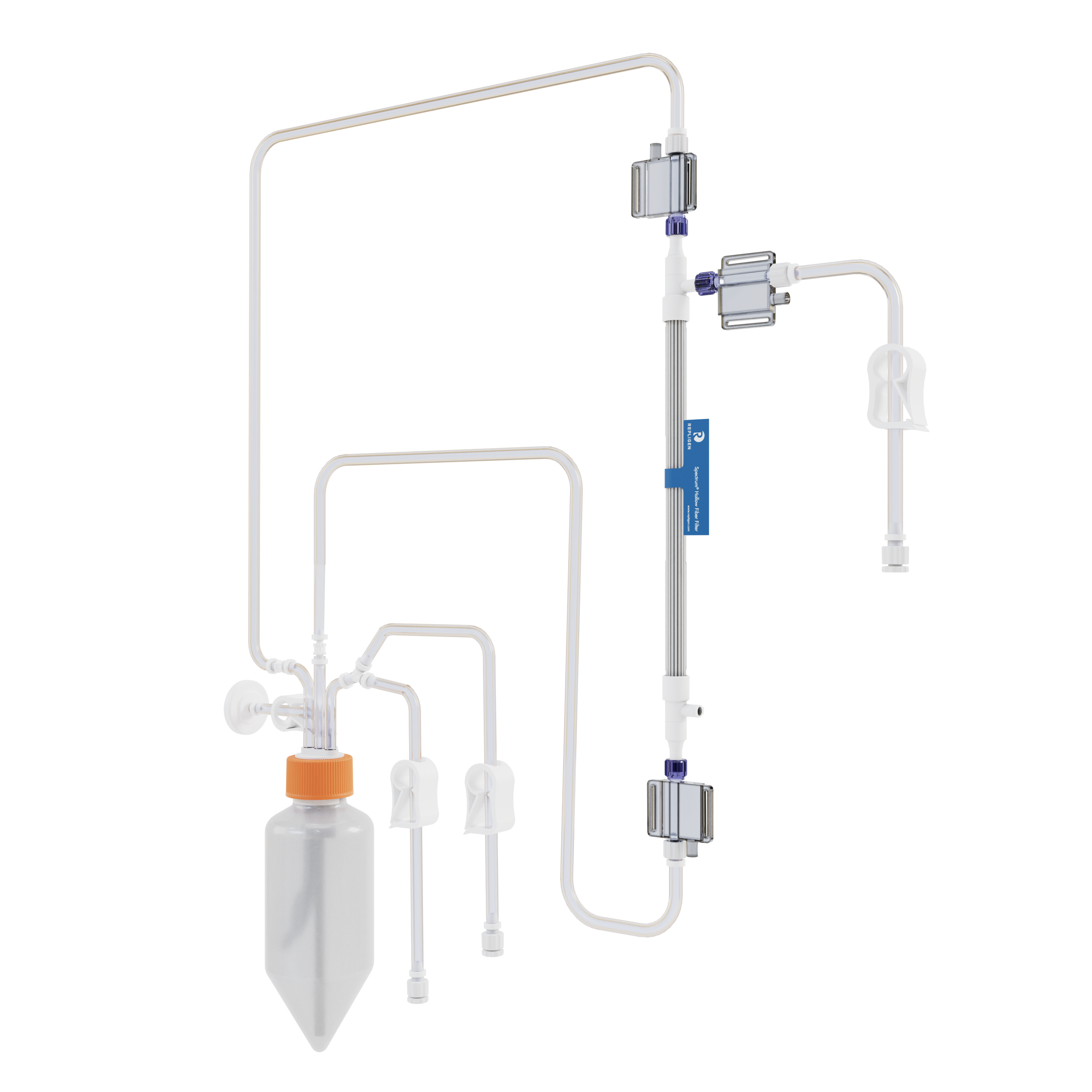 ProConnex flow path assembly for the KrosFlo KR2i with hollow fiber filter