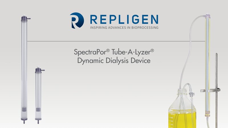 nuERA Dialysis ラップコア ミクスチャー Rapcore SpectraPor® Tube-A-Lyzer® Dialysis Device