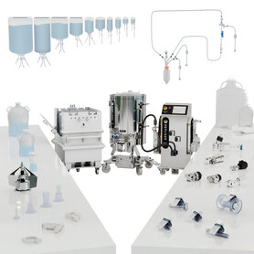 Integrated fluid management solutions for bioprocessing