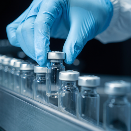 Formulation in bioprocessing: conversion of purified biologics into stable, patient-ready drug substances through Repligen Solutions.